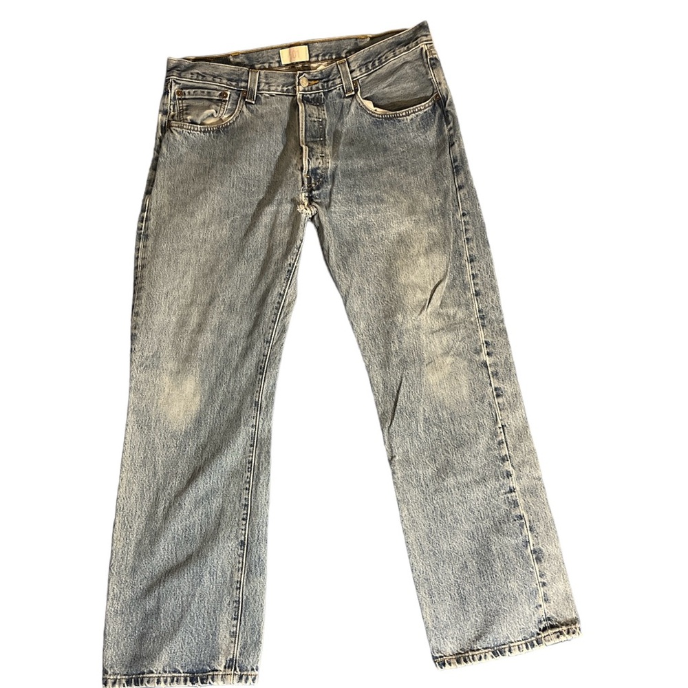 Levi’s 501 0134 WPL 423 Men's Size 38 X 30 Denim Blue Jeans Button Fly
